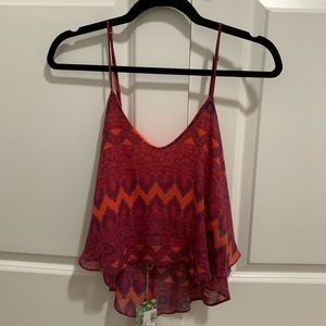NWT show me your mumu charlie crop tank
